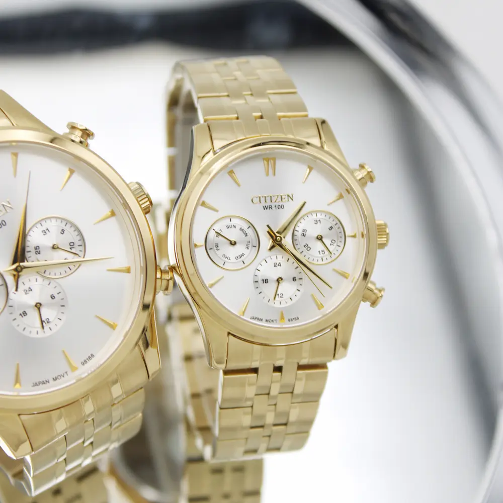 ساعت مچی عقربه ای ست زنانه و مردانه سیتیزن مدل 98166