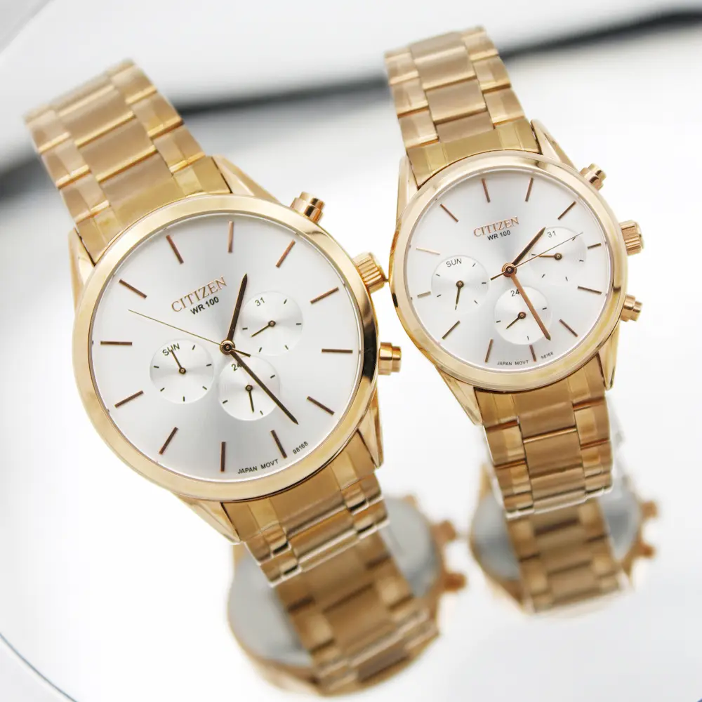 ساعت مچی عقربه ای ست زنانه و مردانه سیتیزن مدل 98168