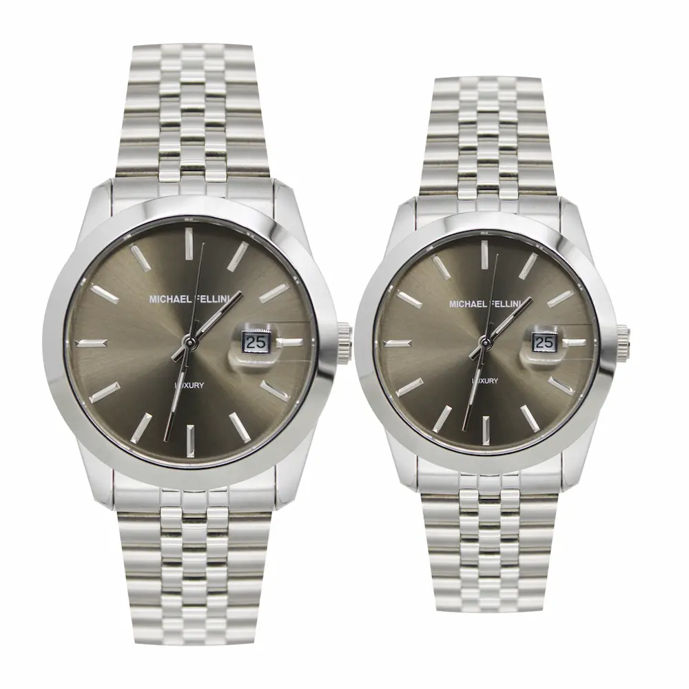 ساعت مچی عقربه ای ست زنانه و مردانه مایکل فلینی مدل 2391