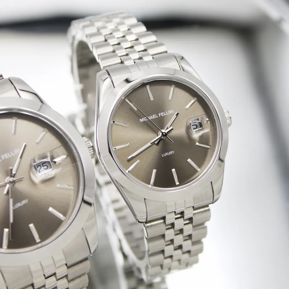 ساعت مچی عقربه ای ست زنانه و مردانه مایکل فلینی مدل 2391