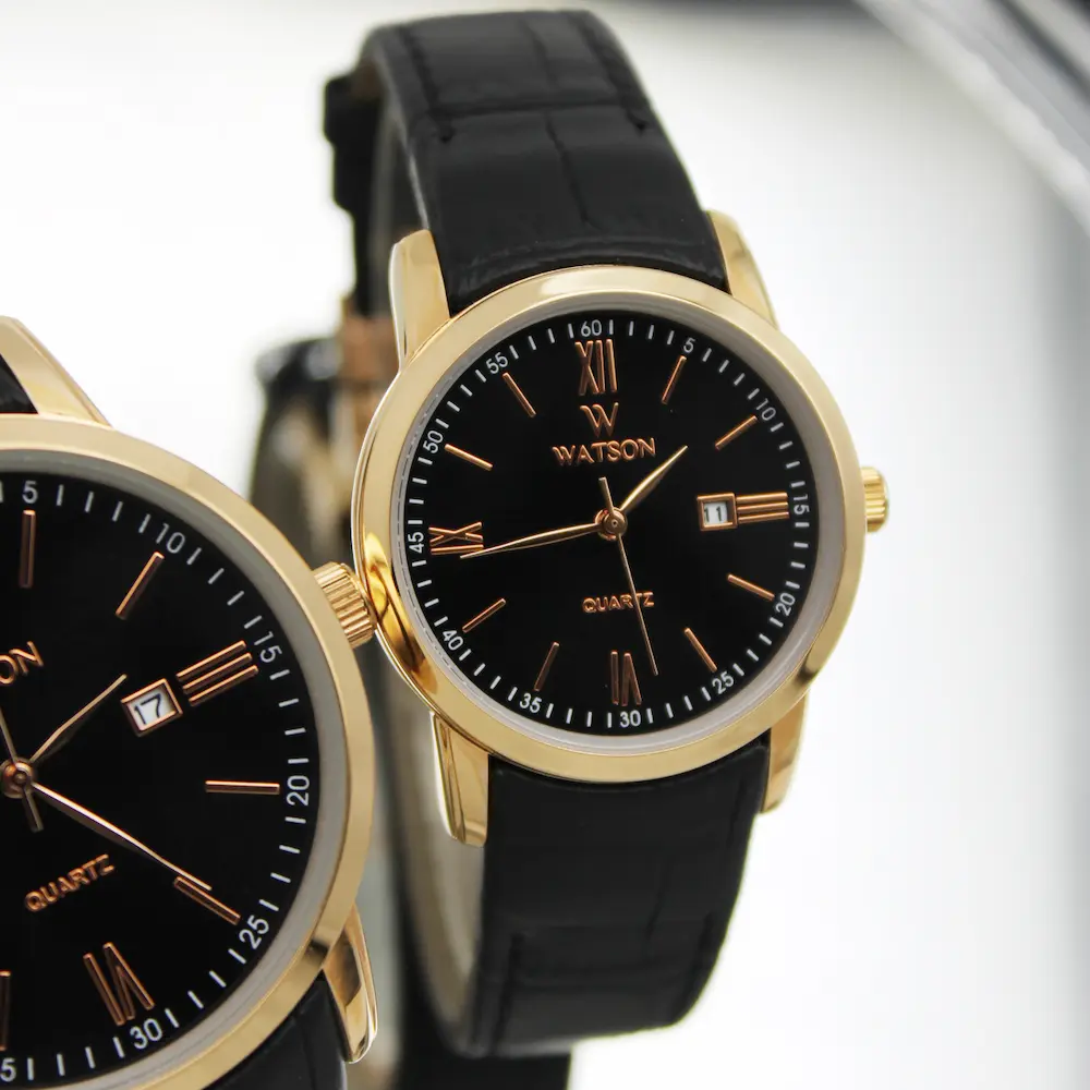 ساعت مچی عقربه ای ست زنانه و مردانه واتسون مدل 1008