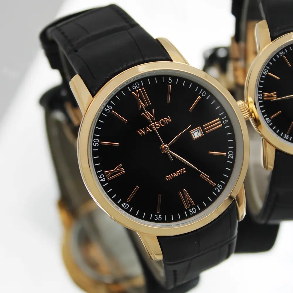 ساعت مچی عقربه ای ست زنانه و مردانه واتسون مدل 1008