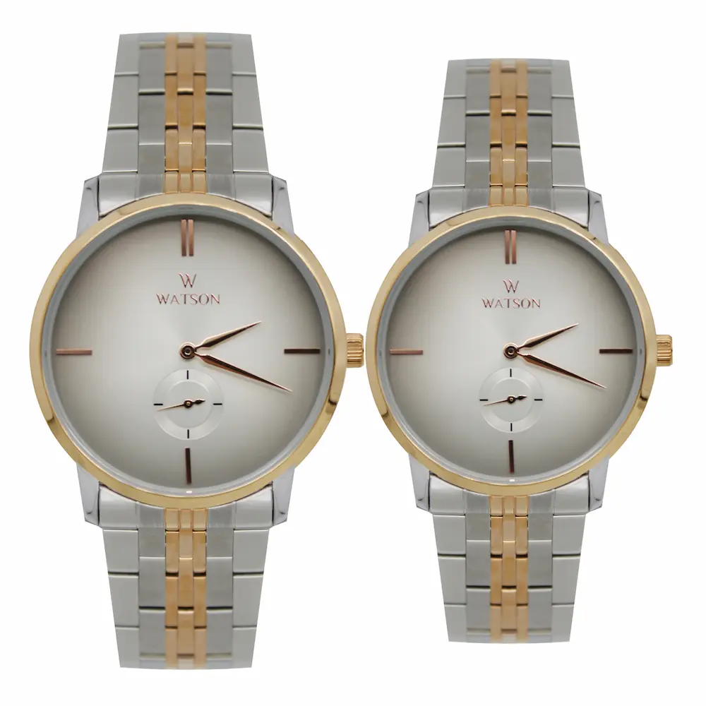 ساعت مچی عقربه ای ست زنانه و مردانه واتسون مدل 1025