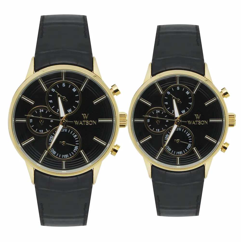 ساعت مچی عقربه ای ست زنانه و مردانه واتسون مدل 1028