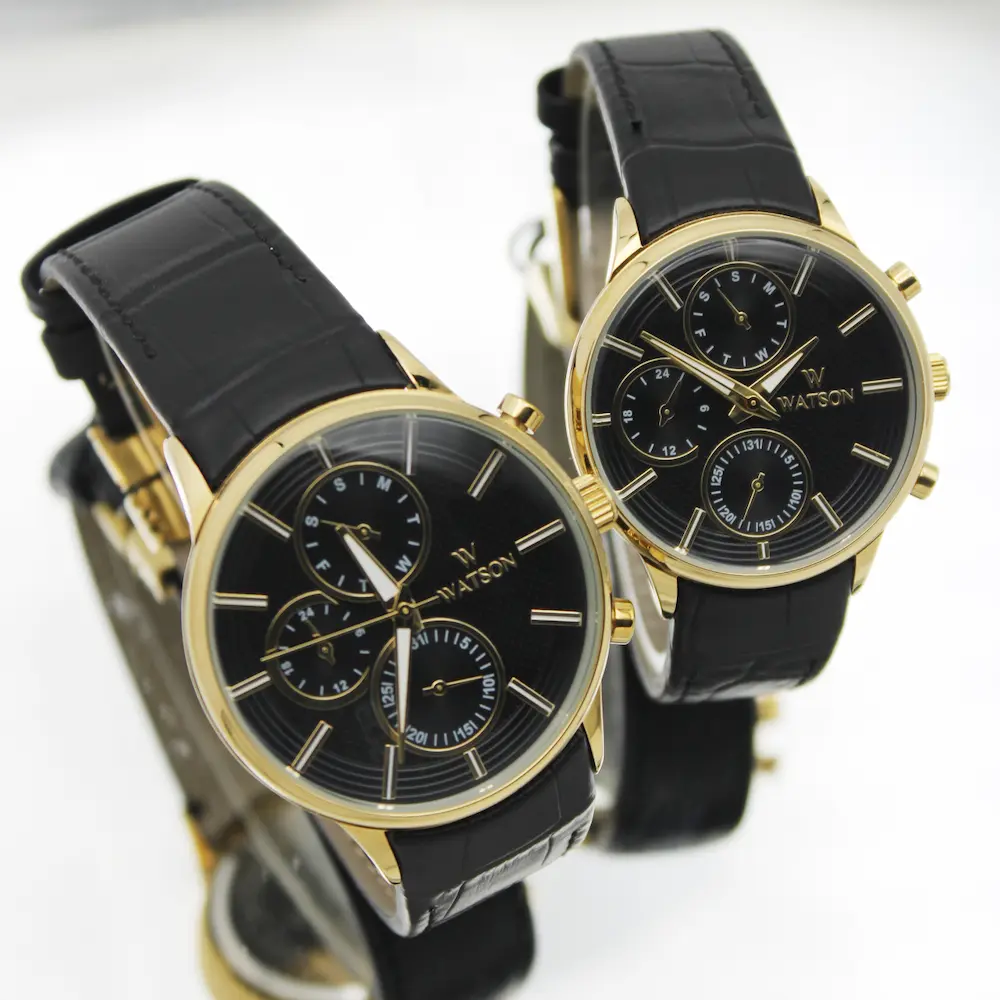 ساعت مچی عقربه ای ست زنانه و مردانه واتسون مدل 1028
