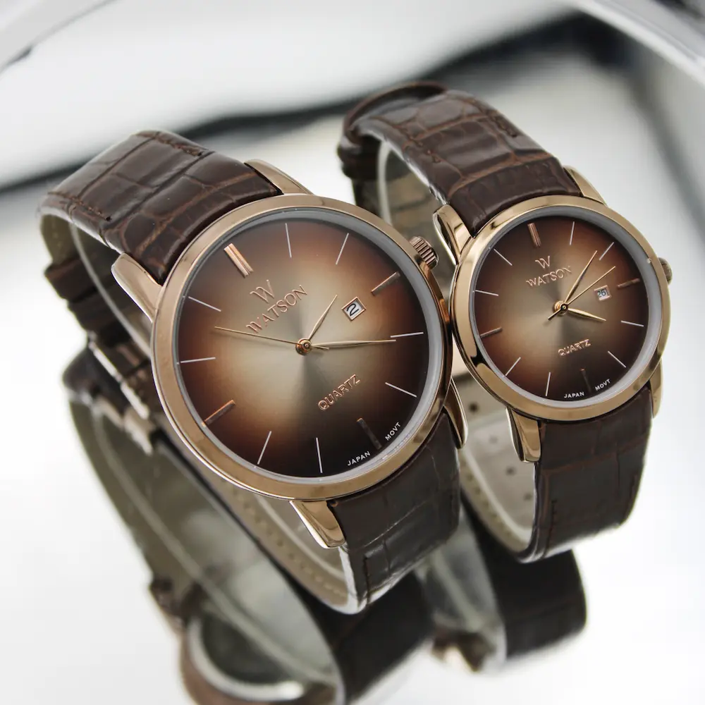 ساعت مچی عقربه ای ست زنانه و مردانه واتسون مدل 1034