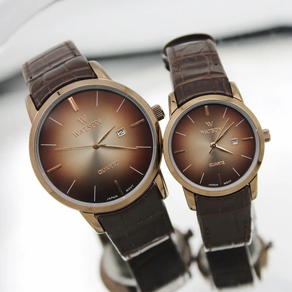 ساعت مچی عقربه ای ست زنانه و مردانه واتسون مدل 1034