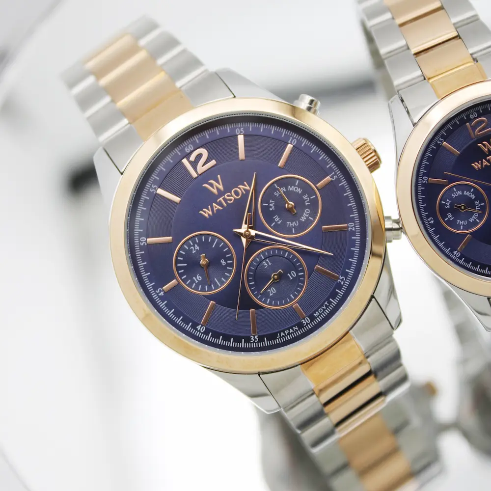 ساعت مچی عقربه ای ست زنانه و مردانه واتسون مدل 1082