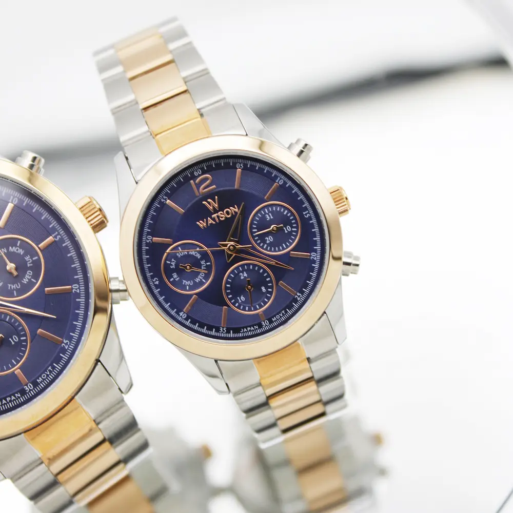 ساعت مچی عقربه ای ست زنانه و مردانه واتسون مدل 1082