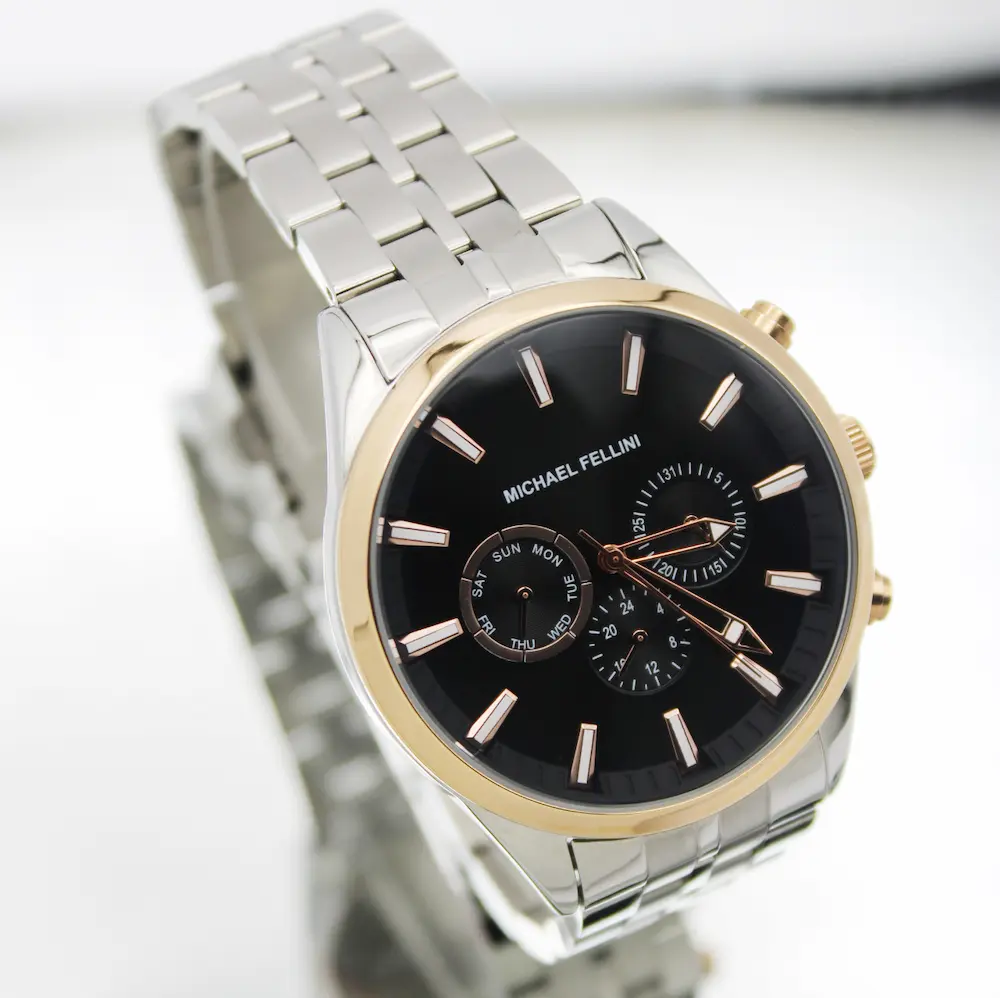 ساعت مچی عقربه ای مردانه مایکل فلینی مدل 2303