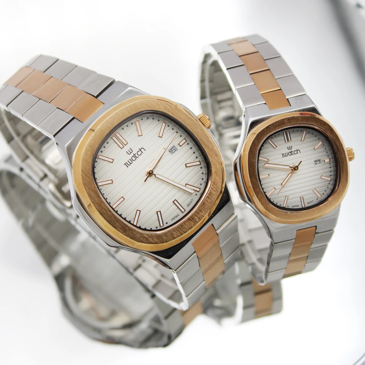 ساعت ست زنانه و مردانه آی واچ (Iwatch) مدل 190153