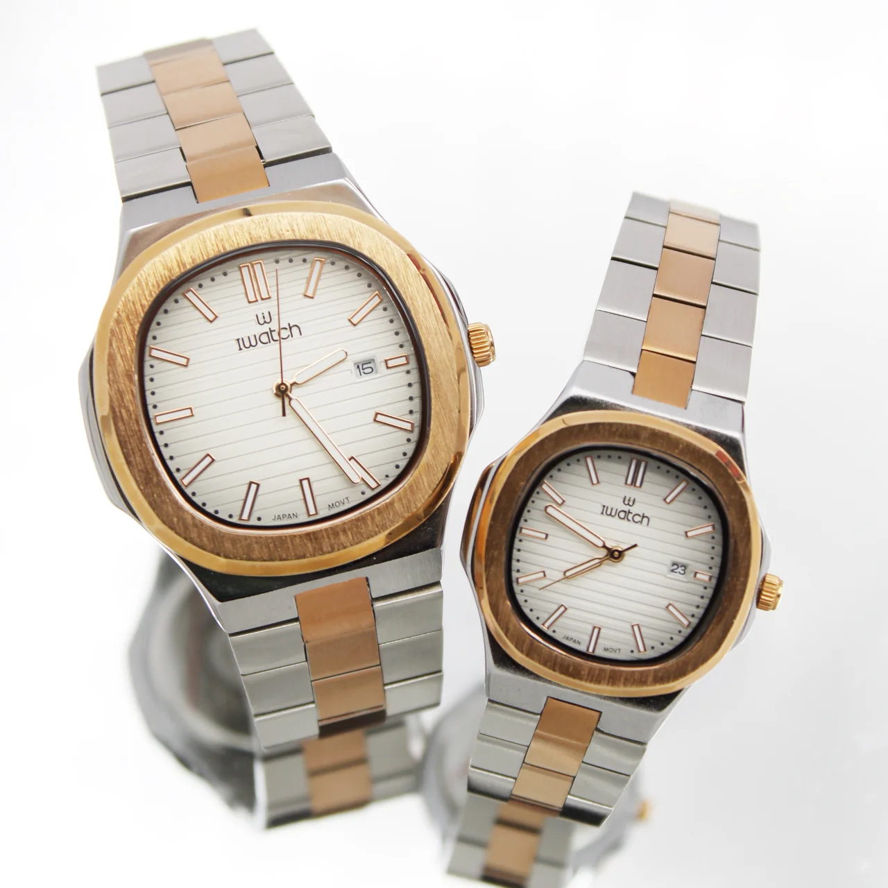 ساعت ست زنانه و مردانه آی واچ (Iwatch) مدل 190153