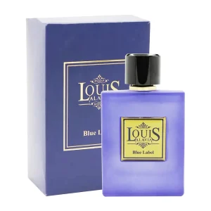 ادکلن مردانه لوییس آلاویا مدل بلو لیبل (Blue Label) حجم 80 میلی لیتر