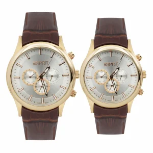 ساعت مچی عقربه ای ست زنانه_مردانه اسپریت مدل 98303